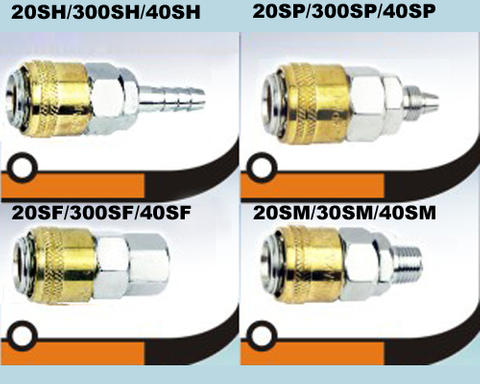 單手操作快速接頭